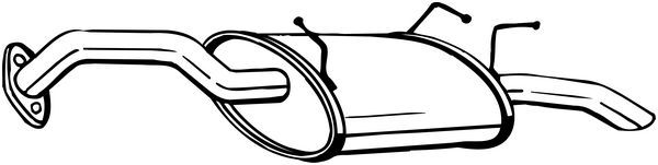 BOSAL 145-099 Rear Muffler