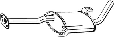 Centre Muffler BOSAL 145-185