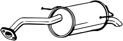 Rear Muffler BOSAL 145-193