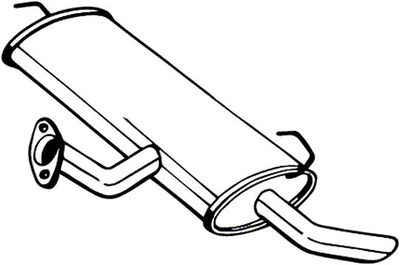 Rear Muffler BOSAL 145-335