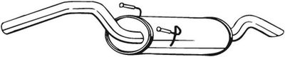 Rear Muffler BOSAL 148-265