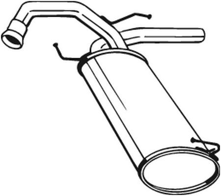 BOSAL 148-171 Rear Muffler