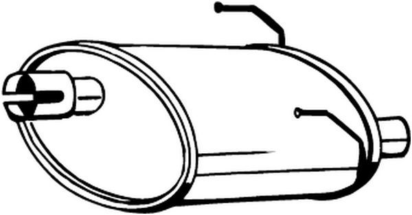 BOSAL 148-253 Rear Muffler