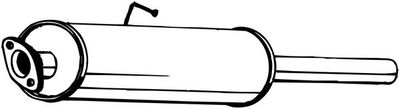 Centre Muffler BOSAL 154-133