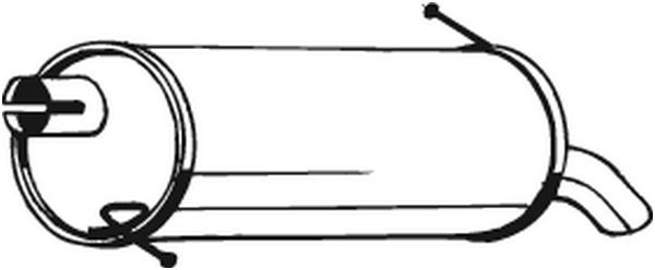 BOSAL 154-323 Rear Muffler