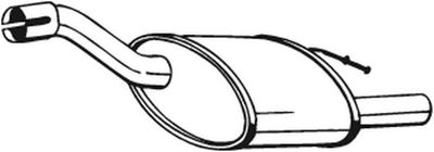 Rear Muffler BOSAL 154-383