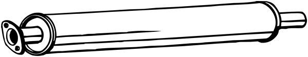 BOSAL 154-421 Front Muffler