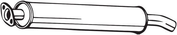 BOSAL 154-637 Front Muffler