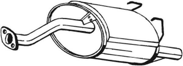 BOSAL 163-203 Rear Muffler