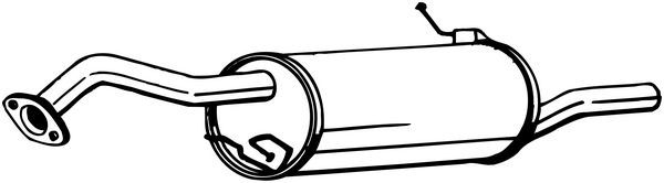 BOSAL 171-319 Rear Muffler