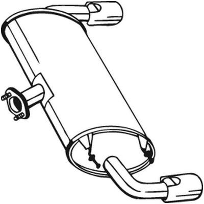 Rear Muffler BOSAL 171-029
