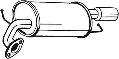 Rear Muffler BOSAL 171-055