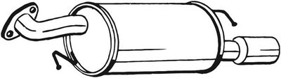 Rear Muffler BOSAL 171-179