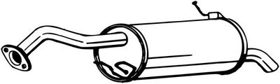 Rear Muffler BOSAL 171-199