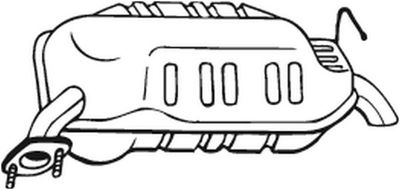 Rear Muffler BOSAL 171-635