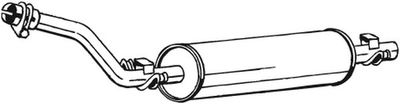 Rear Muffler BOSAL 175-019