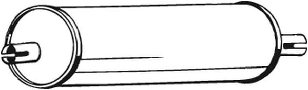 BOSAL 176-421 Centre Muffler