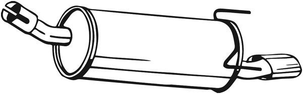 BOSAL 185-133 Rear Muffler