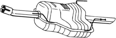 Rear Muffler BOSAL 185-307