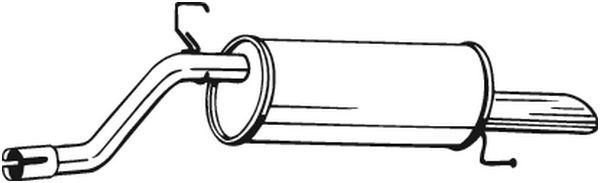 BOSAL 185-313 Rear Muffler