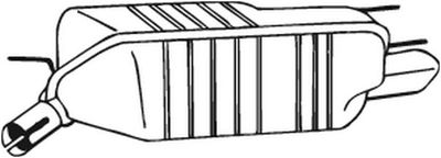 Rear Muffler BOSAL 185-403