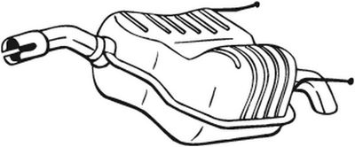 Rear Muffler BOSAL 185-461