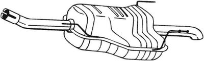 Rear Muffler BOSAL 185-493