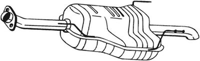 Rear Muffler BOSAL 185-551