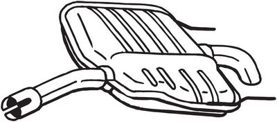 Rear Muffler BOSAL 185-569