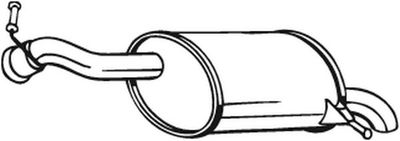 Rear Muffler BOSAL 190-025