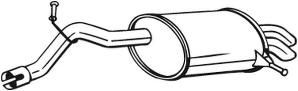 BOSAL 190-193 Rear Muffler