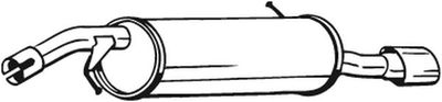 Rear Muffler BOSAL 190-197