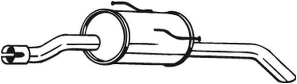 BOSAL 190-201 Rear Muffler
