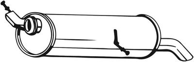 Rear Muffler BOSAL 190-507