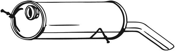 BOSAL 190-511 Rear Muffler