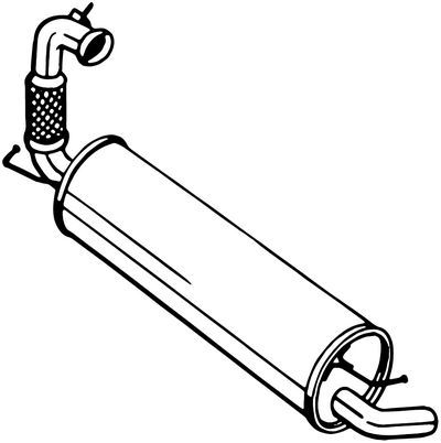 BOSAL 200-143 Rear Muffler