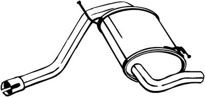 Rear Muffler BOSAL 200-219