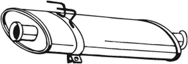BOSAL 200-269 Centre Muffler