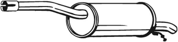 BOSAL 200-079 Rear Muffler
