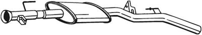 Centre Muffler BOSAL 200-361