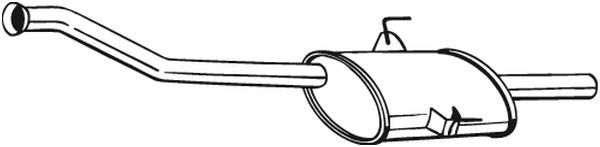BOSAL 200-801 Centre Muffler