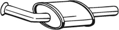 Centre Muffler BOSAL 200-811