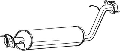 Centre Muffler BOSAL 211-383