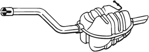 BOSAL 220-003 Rear Muffler