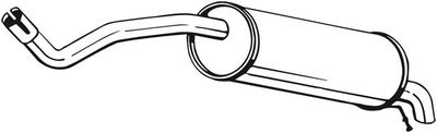 Rear Muffler BOSAL 220-043