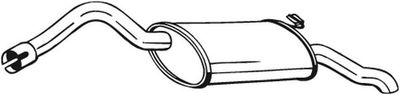 Rear Muffler BOSAL 220-659