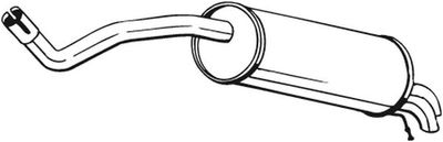 Rear Muffler BOSAL 227-021