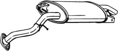 Rear Muffler BOSAL 228-081
