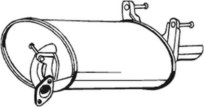 Rear Muffler BOSAL 228-427