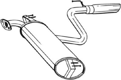 Rear Muffler BOSAL 228-469